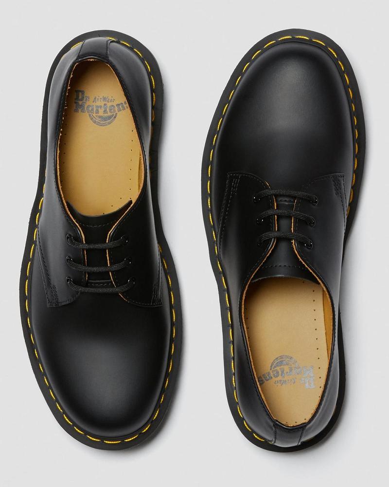 Zapatos Oxford Dr Martens 1461 Smooth Cuero Hombre Negros | MX 211PJJ